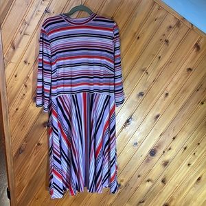 Eloquii stripes dress